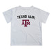 Texas A&M Aggies Vive La Fete Boys Game Day V2 White Short Sleeve Tee Shirt
