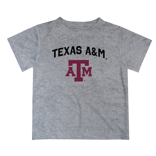 Texas A&M Aggies Vive La Fete Boys Game Day V2 Gray Short Sleeve Tee Shirt