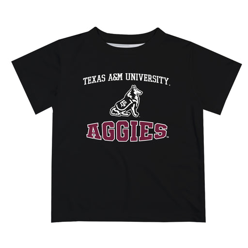 Texas A&M Aggies Vive La Fete Boys Game Day V3 Black Short Sleeve Tee Shirt