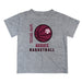 Texas A&M Aggies Vive La Fete Basketball V1 Gray Short Sleeve Tee Shirt