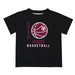 Texas A&M Aggies Vive La Fete Basketball V1 Black Short Sleeve Tee Shirt
