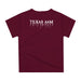 Texas A&M Aggies Original Dripping Basketball Maroon T-Shirt by Vive La Fete - Vive La Fête - Online Apparel Store