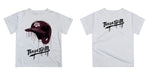 Texas A&M Aggies Original Dripping Baseball Helmet Maroon T-Shirt by Vive La Fete - Vive La Fête - Online Apparel Store