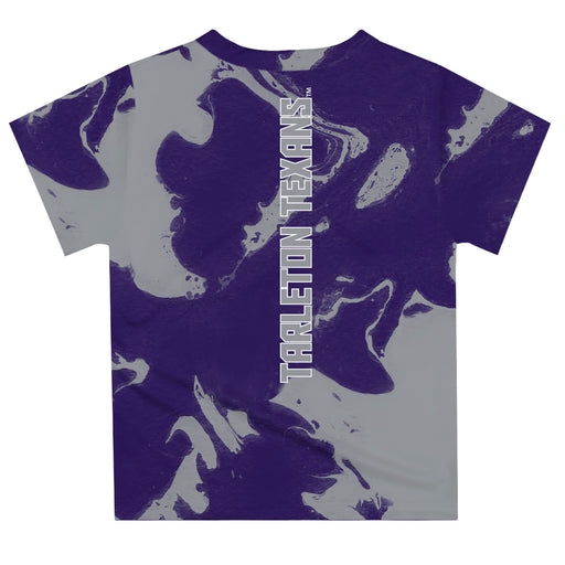 Tarleton State University Vive La Fete Marble Boys Game Day Purple Short Sleeve Tee - Vive La Fête - Online Apparel Store