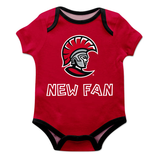 Tampa Spartans Vive La Fete Infant Game Day Red Short Sleeve Onesie New Fan Mascot Bodysuit - Vive La Fête - Online Apparel Store