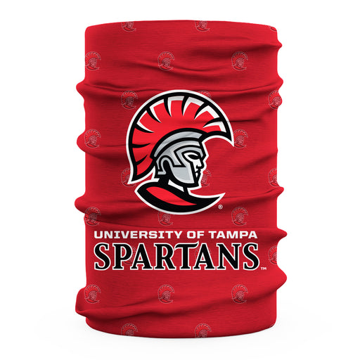 Tampa Spartans Neck Gaiter Red All Over Logo - Vive La Fête - Online Apparel Store