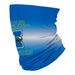 Texas A&M Corpus Christi Islanders TAMU-CC Neck Gaiter Degrade Blue and White - Vive La Fête - Online Apparel Store