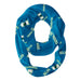 Texas A&M Corpus Christi Islanders Vive La Fete Repeat Logo Collegiate Women Light Weight Ultra Soft Infinity Scarf