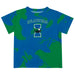 Texas A&M Corpus Christi Islanders TAMU-CC Vive La Fete Marble Boys Game Day Blue Short Sleeve Tee