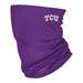 TCU Honed Frogs Solid Purple Neck Gaiter - Vive La Fête - Online Apparel Store