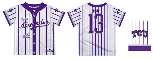 MLB Players Association TCU Horned Frogs MLBPA Officially Licensed by Vive La Fete T-Shirt - Vive La Fête - Online Apparel Store