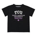 TCU Horned Frogs Vive La Fete Soccer V1 Black Short Sleeve Tee Shirt