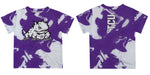 TCU Horned Frogs Vive La Fete Marble Boys Game Day Purple Short Sleeve Tee - Vive La Fête - Online Apparel Store