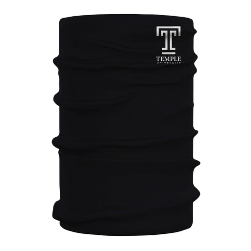 Temple University Owls Neck Gaiter Solid BlackTU - Vive La Fête - Online Apparel Store