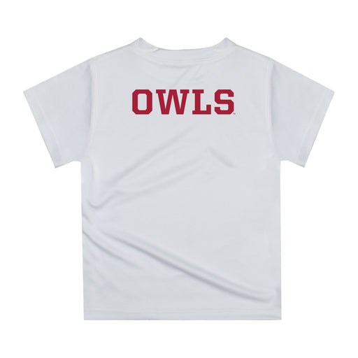 Temple Owls TU Original Dripping Basketball Red T-Shirt by Vive La Fete - Vive La Fête - Online Apparel Store