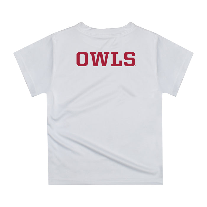 Temple Owls TU Original Dripping Basketball Red T-Shirt by Vive La Fete - Vive La Fête - Online Apparel Store