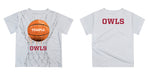 Temple Owls TU Original Dripping Basketball Red T-Shirt by Vive La Fete - Vive La Fête - Online Apparel Store
