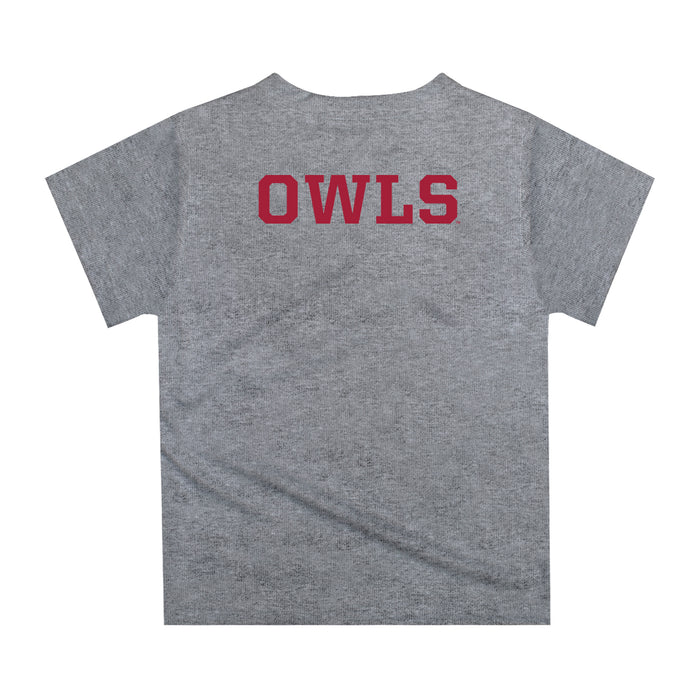 Temple Owls TU Original Dripping Basketball Red T-Shirt by Vive La Fete - Vive La Fête - Online Apparel Store