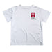 Temple Owls TU Vive La Fete Boys Game Day V1 White Short Sleeve Tee Shirt