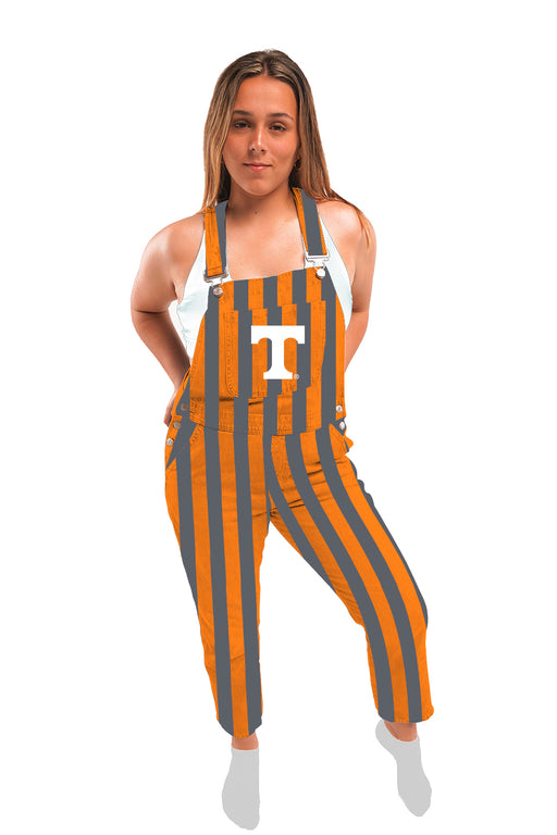 Tennessee Vols Vive La Fete Orange Gray Stripes Logo Youth Overall Team Bibs