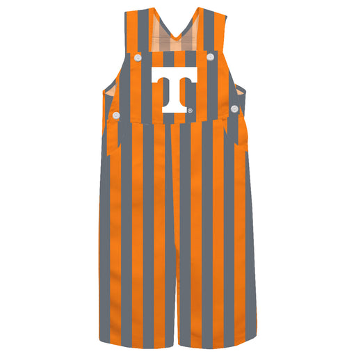 Tennessee Vols Vive La Fete Orange Gray Stripes Logo Boys Overall Team Bibs