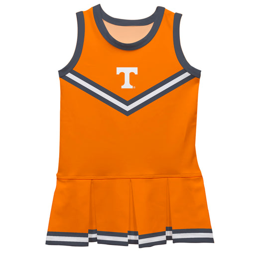 Tennessee Vols Vive La Fete Game Day Orange Sleeveless Cheerleader Dress