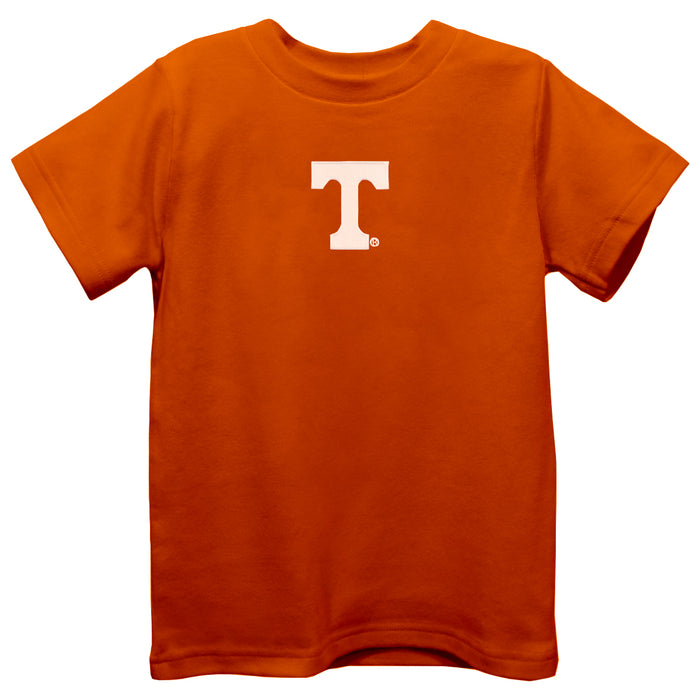 Tennessee Vols Embroidered Orange knit Short Sleeve Boys Tee Shirt