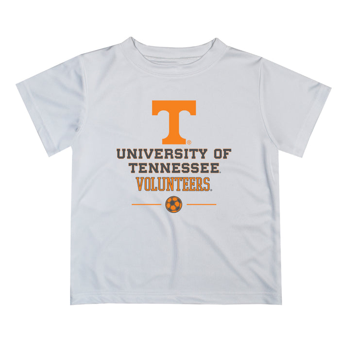 Tennessee Vols Vive La Fete Soccer V1 White Short Sleeve Tee Shirt