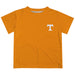 Tennessee Vols Hand Sketched Vive La Fete Impressions Artwork Boys Orange Short Sleeve Tee Shirt