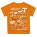 Tennessee Vols Hand Sketched Vive La Fete Impressions Artwork Boys Orange Short Sleeve Tee Shirt - Vive La Fête - Online Apparel Store