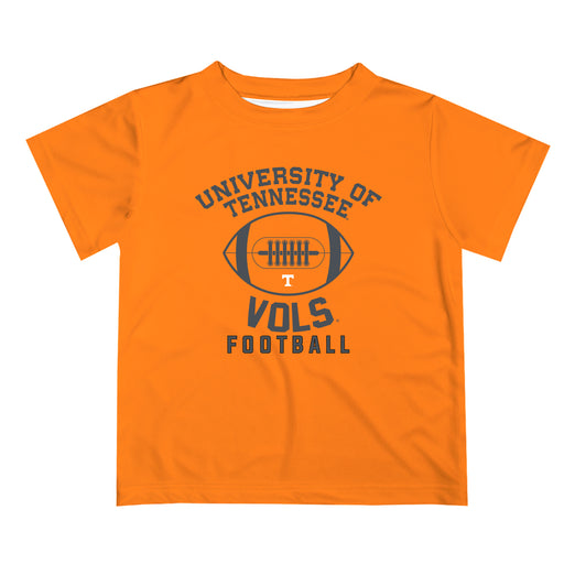 Tennessee Vols Vive La Fete Football V2 Orange Short Sleeve Tee Shirt