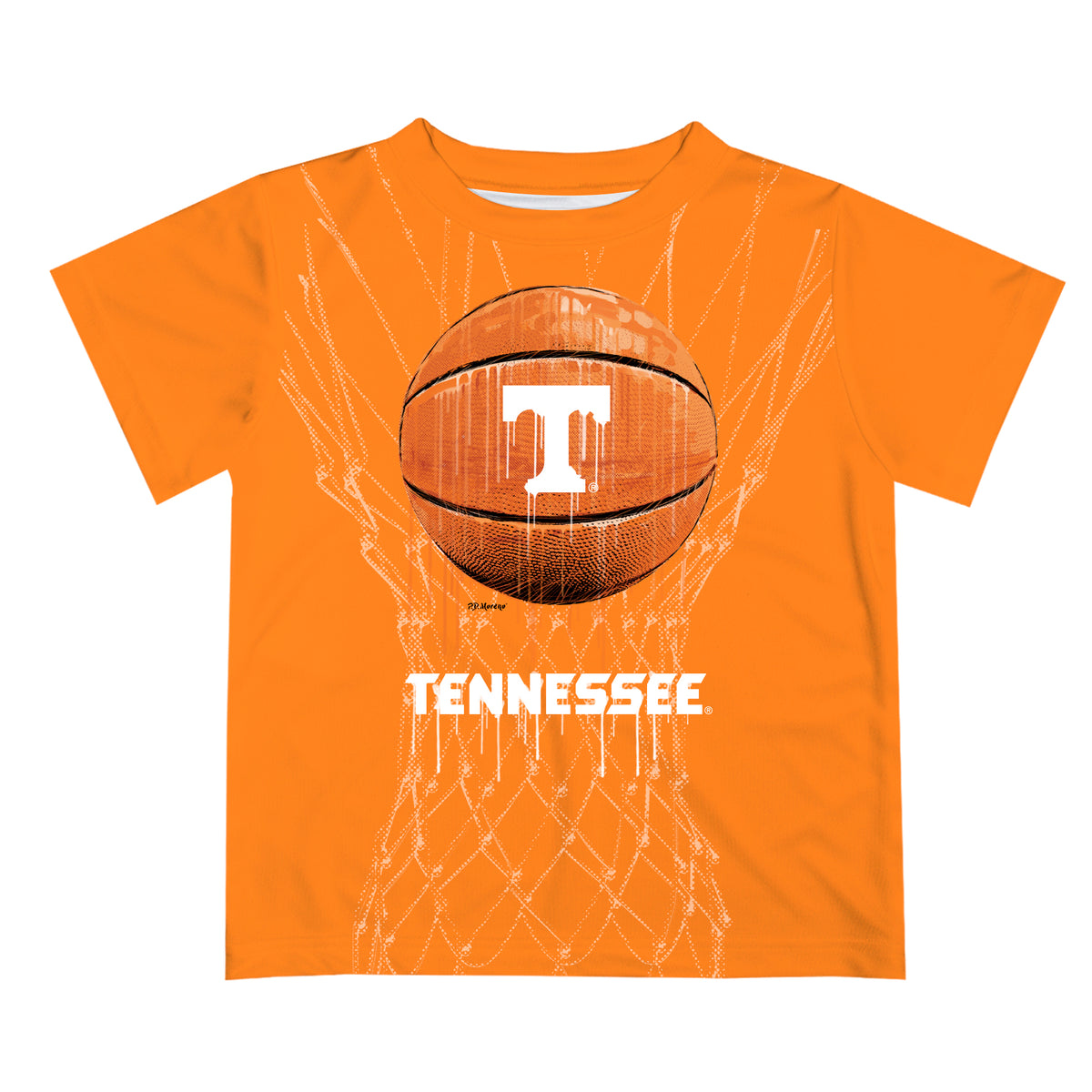 Tennessee VOLS Baby/Boys Smocked Tee in Orange main image 1