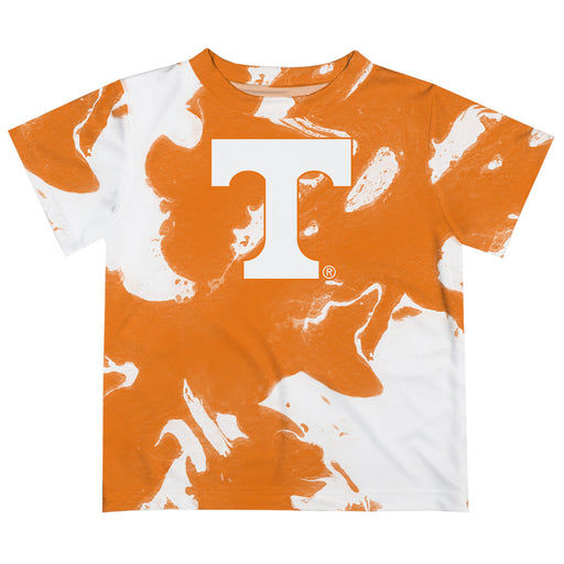 Tennessee Vols Vive La Fete Marble Boys Game Day Orange Short Sleeve Tee