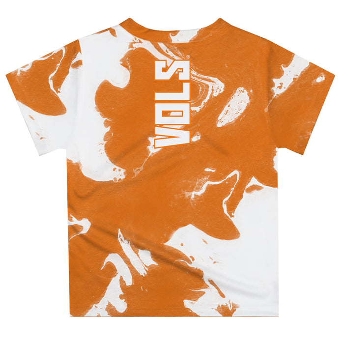 Tennessee Vols Vive La Fete Marble Boys Game Day Orange Short Sleeve Tee - Vive La Fête - Online Apparel Store
