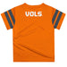 Tennessee Vols Vive La Fete Boys Game Day Orange Short Sleeve Tee with Stripes on Sleeves - Vive La Fête - Online Apparel Store