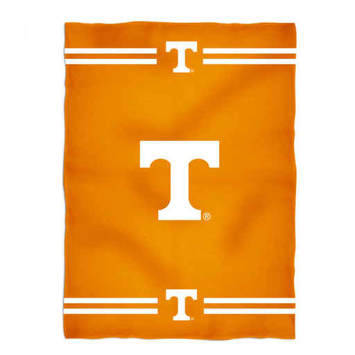 Tennessee Stripes Orange Fleece Blanket - Vive La Fête - Online Apparel Store