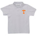 Tennessee Vols Embroidered White Short Sleeve Polo Box Shirt
