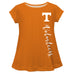 Tennessee Volunteers Orange Solid Short Sleeve Girls Laurie Top - Vive La Fête - Online Apparel Store