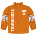 Tennessee Stripes Orange Long Sleeve Quarter Zip Sweatshirt - Vive La Fête - Online Apparel Store