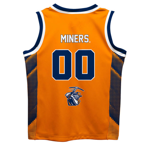 Texas at El Paso Miners Vive La Fete Game Day Orange Boys Fashion Basketball Top - Vive La Fête - Online Apparel Store