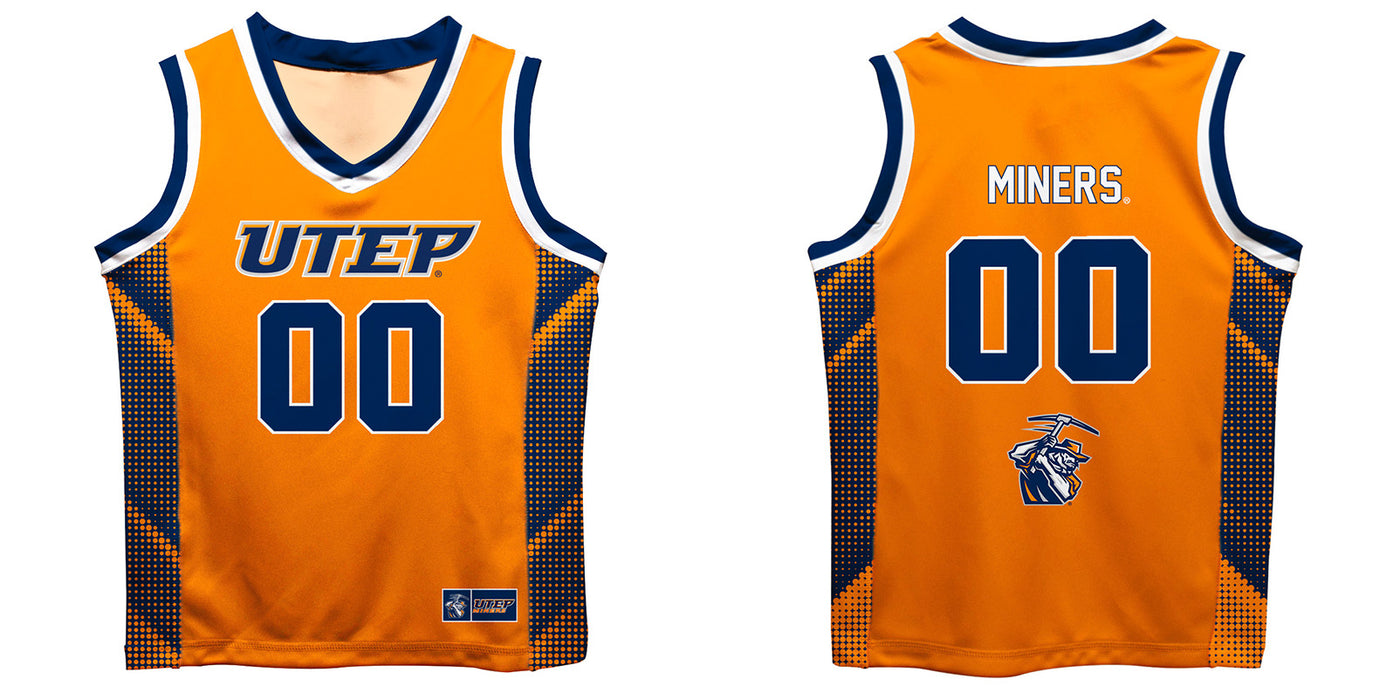 Texas at El Paso Miners Vive La Fete Game Day Orange Boys Fashion Basketball Top - Vive La Fête - Online Apparel Store