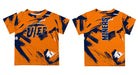 Texas at El Paso Miners Vive La Fete Boys Game Day Orange Short Sleeve Tee Paint Brush - Vive La Fête - Online Apparel Store