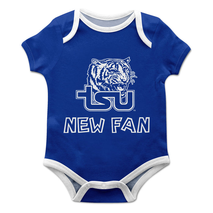 Tennessee State Tigers Vive La Fete Infant Game Day Blue Short Sleeve Onesie New Fan Mascot Bodysuit - Vive La Fête - Online Apparel Store