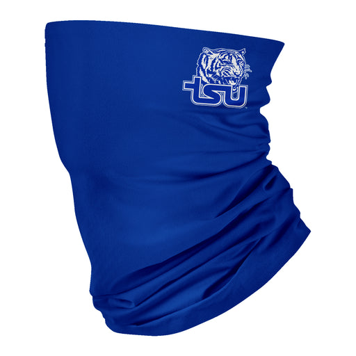 Tennessee State Neck Gaiter Solid Blue TSU - Vive La Fête - Online Apparel Store