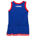 Tennessee State Tigers Vive La Fete Game Day Blue Sleeveless Youth Cheerleader Dress - Vive La Fête - Online Apparel Store