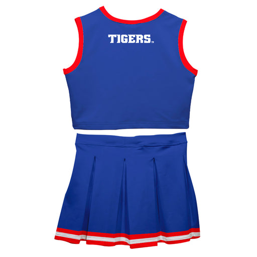 Tennessee State Tigers Vive La Fete Game Day Blue Sleeveless Cheerleader Set - Vive La Fête - Online Apparel Store
