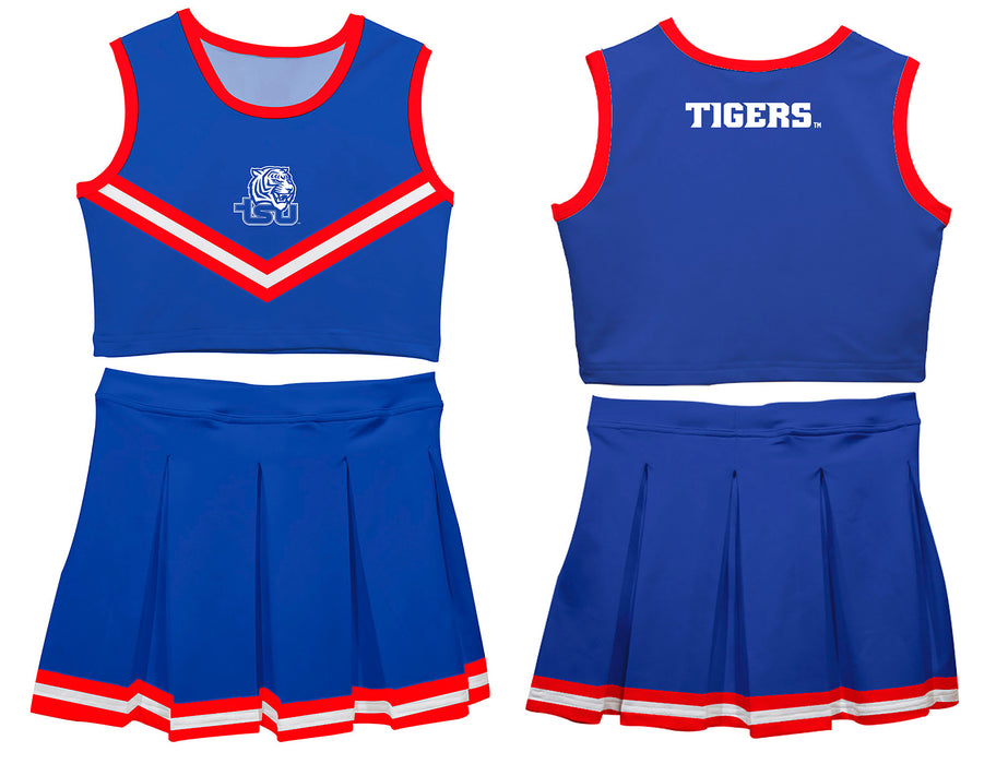 Tennessee State Tigers Vive La Fete Game Day Blue Sleeveless Cheerleader Set - Vive La Fête - Online Apparel Store