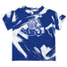 Tennessee State Tigers Vive La Fete Boys Game Day Reflex Blue Short Sleeve Tee Paint Brush