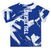 Tennessee State Tigers Vive La Fete Boys Game Day Reflex Blue Short Sleeve Tee Paint Brush - Vive La Fête - Online Apparel Store