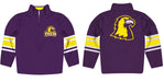Tennessee Tech Golden Eagles TTU Vive La Fete Game Day Purple Quarter Zip Pullover Stripes on Sleeves - Vive La Fête - Online Apparel Store